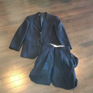 Mark Jason Navy Blue Suit- Boys Size 12